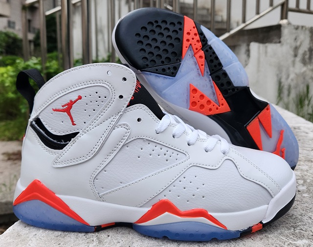 Air Jordan 7 Retro 2023 White Infrared [Cheap Jordans Shoes 7 30]